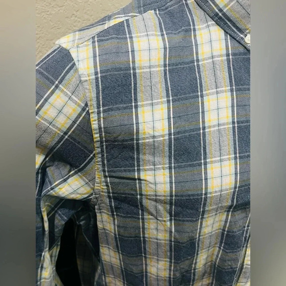 Original Penguin Men's Standard Plaid Long Sleeve Button-Down Shirt , XL - Picture 3 of 14